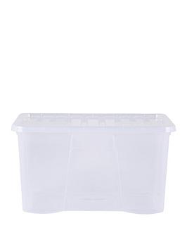 Wham Set Of 5 Crystal Storage Boxes &Ndash; 60-Litre Capacity