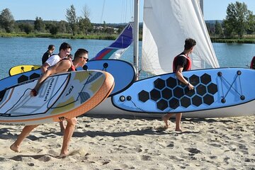 Small-Group Stand Up Paddle Board Lesson in Kraków