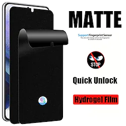 Matte Anti Spy Hydrogel Film For Samsung S21 S20 S22 note 20 Ultra Note10 9 S10 plus S20 Fe S9 s8 plus privacy screen protector Lightinthebox