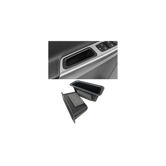 VESUL Front Row Door Side Storage Box Fit for Volvo S60 2009-2017 2018 V60 2009-2017 2018 Armrest Phone Contai