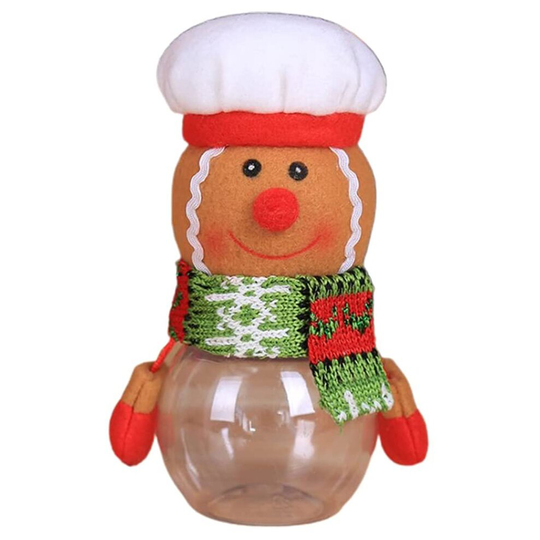 (Penguin, 10PCS) Christmas Candy Jar Storage Bottle Santa Bag Xmas Sweet Box Kids Gift Pack