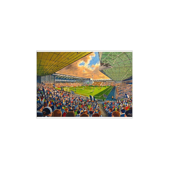 (A2 (59x42cm) Poster) The Hawthorns Stadium Fine Art - West Bromwich Albion FC (Poster Print)
