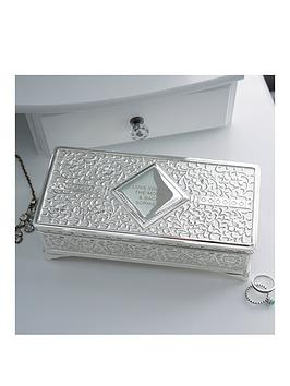 The Personalised Memento Company Bespoke Antique Jewellery Box