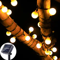 Mini Globe String Lights Solar LED Fairy String Lights Waterproof 12M 7M 6.5M 8 Modes Lighting Outdoor Garden Decoration Light Christmas Tree Hanging Lights Balcony Yard Wedding Party Holiday Decor Lightinthebox
