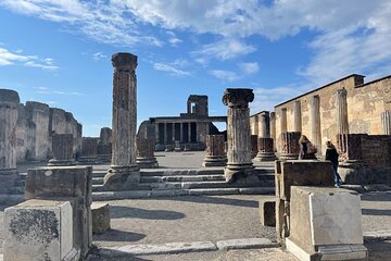 Positano Sorrento and Pompeii by Mercedes Van from Naples - Small Group