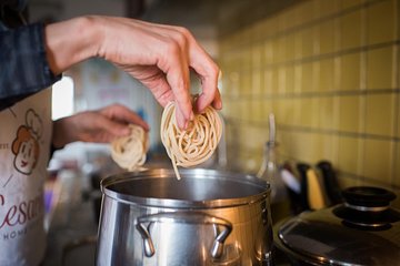 Private Pasta & Tiramisu Class at a Cesarina's home with tasting in Foligno