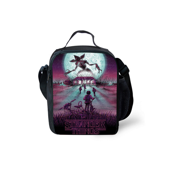 (Pattern 01) Stranger Thing Lunch Bags Thermal Insulated Cooler