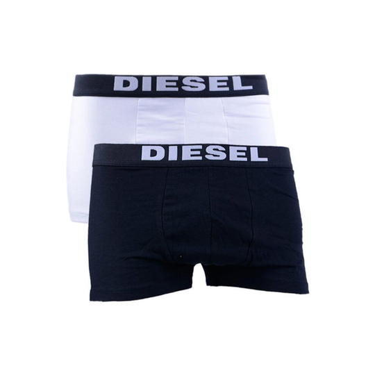 (L) DIESEL UMBX ROCCO 23 Mens Boxer Trunk 2 Pack Cotton Short
