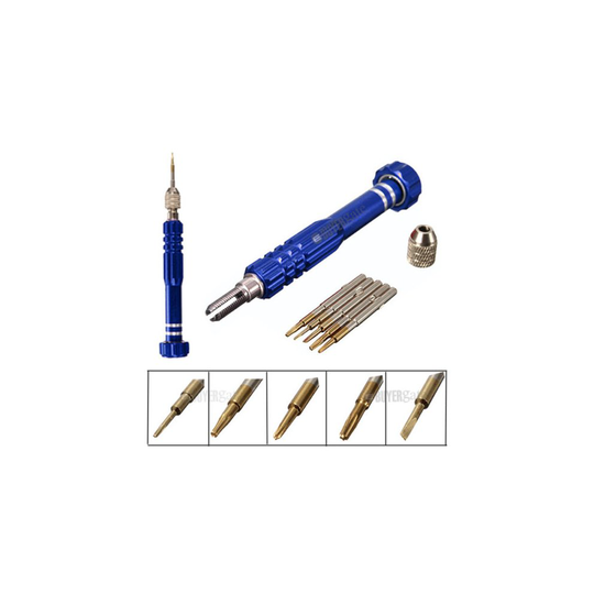 6 in 1 Repair Opening Tool Magnetic Screwdriver Kit Set For Macbook + Pro Laptop