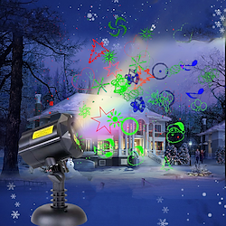30 Patterns Christmas Moving Laser Lights, RGB Outdoor Laser Projector, Garden Christmas Decorative Lights for Indoor, Outdoor, Home, Garden Lightinthebox