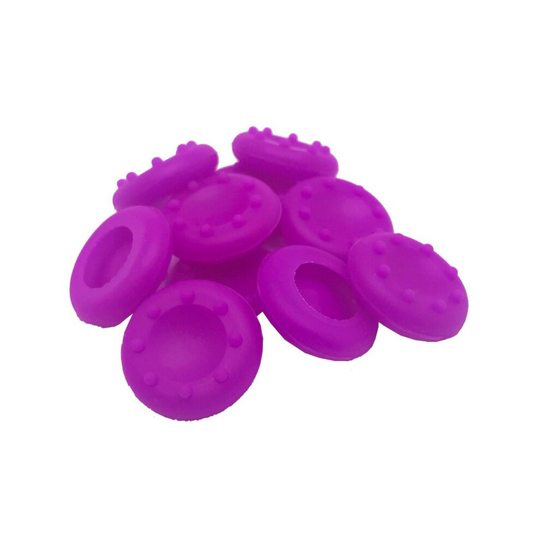 (PURPLE) 2 x EGP Colour Thumb Stick Cover Grip Caps For PS3 PS4 + XBOX One 360 Controller