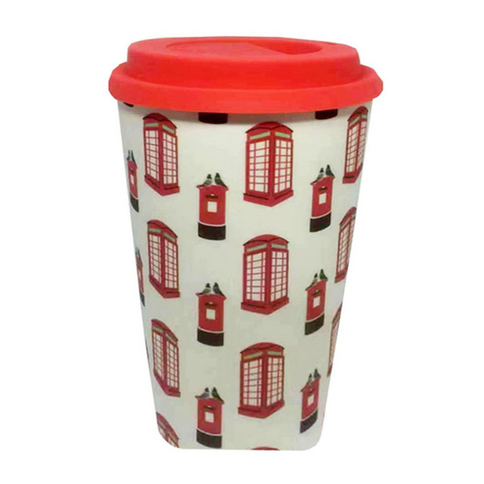 Bamboo Eco Post Box Travel Mug