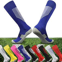 Men's Women's Hiking Socks Ski Socks Sports Socks Winter Outdoor Thermal Warm Windproof Breathable Quick Dry Socks Cotton Black And White Red black White blue for Hunting Ski / Snowboard Fishing Lightinthebox