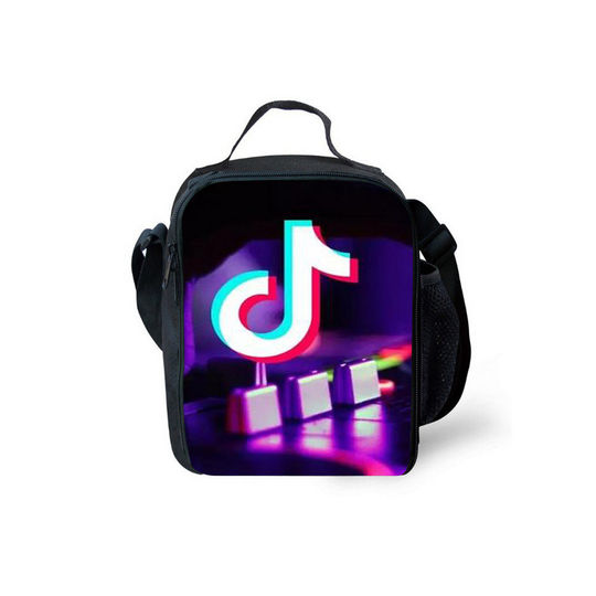 (09) TIK TOK Insulat Lunch Bag School Student Lunchbox