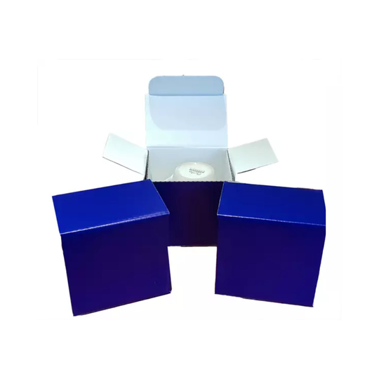 (Blue, 10) Smash Proof Mug Boxes - Standard Mug Size