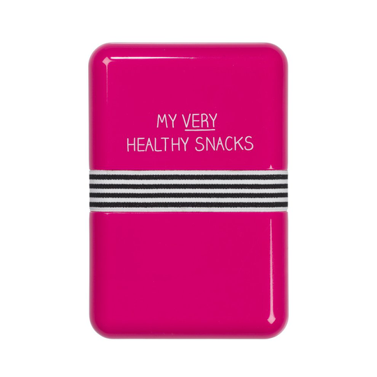 Happy Jackson 'Healthy Snacks' Lunch Box | Pink