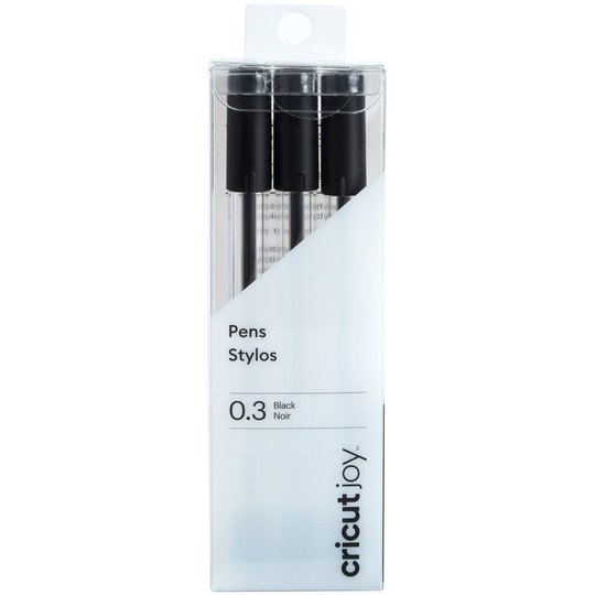 Cricut Joy Extra Fine Point Pen Set 3/Pkg-Black -2007088