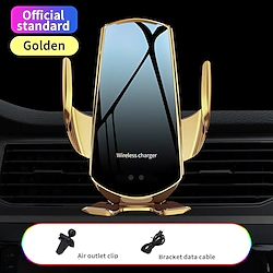 Q6 Wireless Car Charger Fast Charging Auto-Clamping Car Phone Holder Mount Car Air Vent Holder Compatible with iPhone 14/13/12/12ProMax/XS/XR/X/8/8 Samsung S22/S21 LG Huawei Google Pixel Lightinthebox