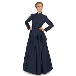 Duchess Plus Size Victorian Ball Gown 1910s Edwardian Cocktail Dress Vintage Dress Dress Party Costume Prom Dress Women's Costume Vintage Cosplay Masquerade Long Sleeve Floor Length Long Length Ball Lightinthebox