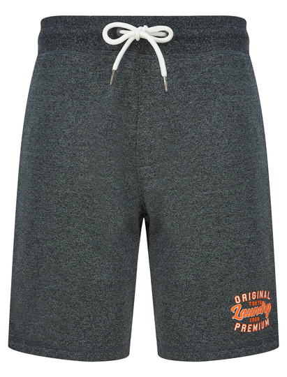 Jogger Shorts Masses Brushback Fleece Jogger Shorts in Dark Grey Grindle - Tokyo Laundry / S - Tokyo Laundry
