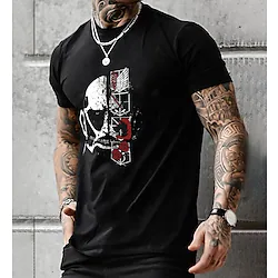 Inspired by Attack on Titan Eren Yeager T-shirt Cartoon Manga Anime Classic Street Style T-shirt For Men's Women's Unisex Adults' 3D Print 100% Polyester Lightinthebox