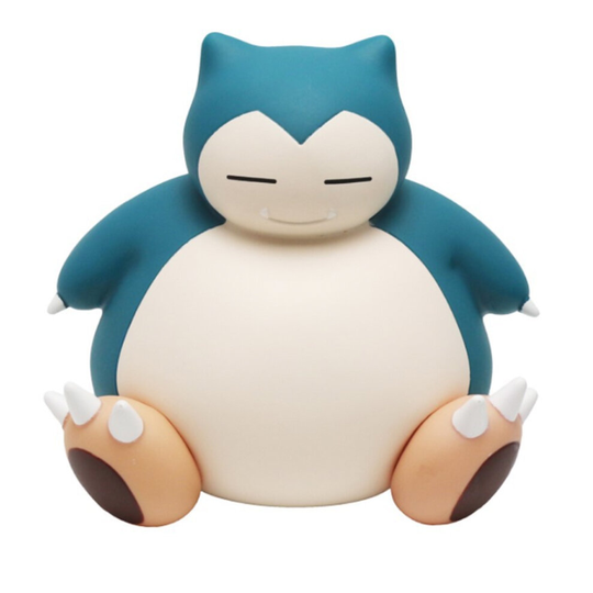 Pokemon Snorlax Piggy Bank Cartoon Vinyl Money Box