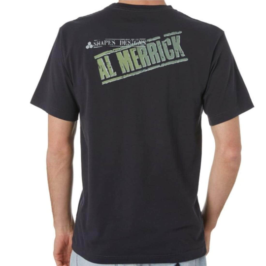 Channel Islands Al Stamp Fade T-Shirt - True Black