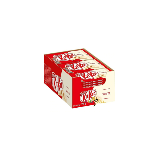 Kitkat WHITE four finger- Box of 24 bars