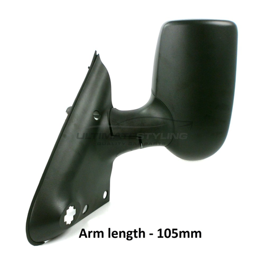 Ford Transit Mk7 Van 7/2006-9/2014 Electric Short Arm Wing Mirror Passenger Side