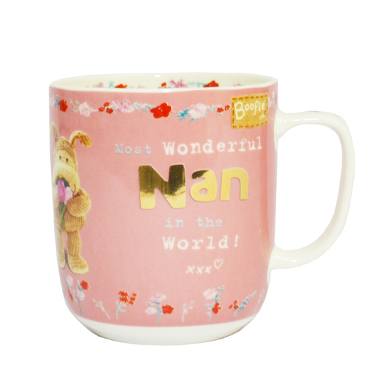 Most Wonderful Nan In The World! Boofle Mug In Gift Box Birthday Christmas Gifts