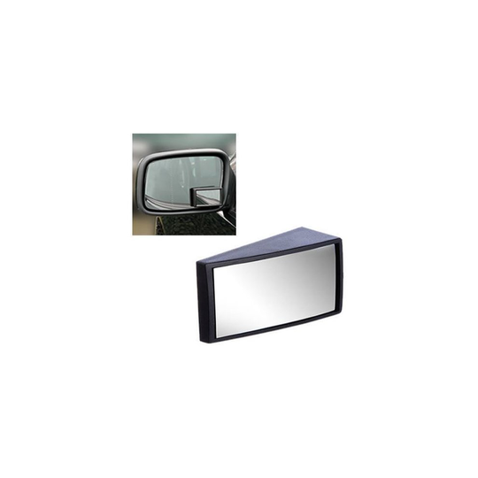 2 x Self Adhesive Wide Angle Car Van Blind Spot Wing Mirror Wider Design