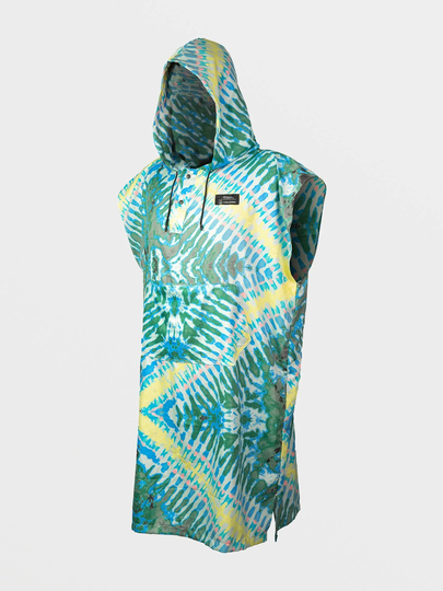 Women's Volcom Packable Towel Poncho Matador X Volcom - TIE DYE
