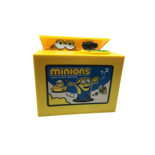 Electronic Minion Money Box - With Minion Paw For Grabbing Coins - Delivered 3-4 Working Days