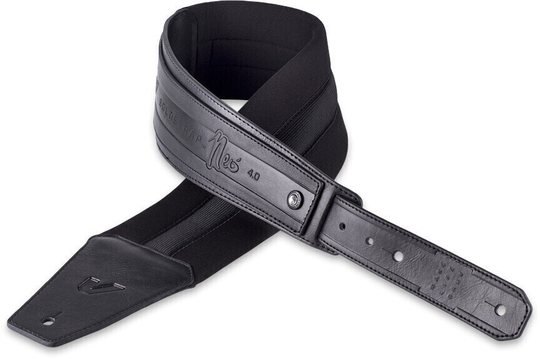 Gruv Gear SoloStrap Neo 4.0 Leather guitar strap Black