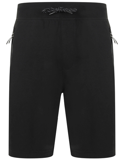Jogger Shorts Matsuo Loopback Fleece Jogger Shorts with Zip Pockets in Jet Black - Dissident / S - Tokyo Laundry