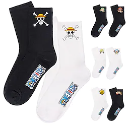 Inspired by One Piece Monkey D. Luffy Nico Robin Roronoa Zoro Anime Cosplay Accessories Socks Men's Women's Halloween Costumes Lightinthebox