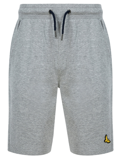 Jogger Shorts Sudrey Brushback Fleece Jogger Shorts in Light Grey Marl - Kensington Eastside / S - Tokyo Laundry