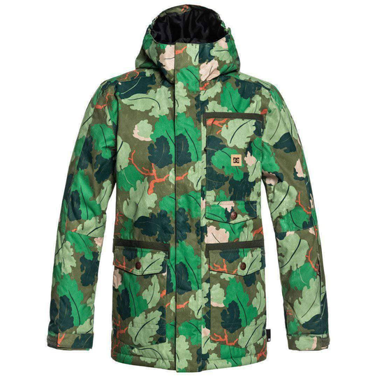 DC Boys Servo Kids Snow Jacket - Chive Leaf Camo
