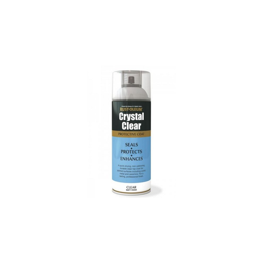 Rust-Oleum AE0040003E8 Crystal Clear Matt Protective Top Coat 400ml