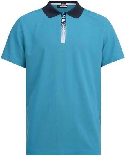J.Lindeberg Brayden Regular Fit Golf Polo Enamel Blue M