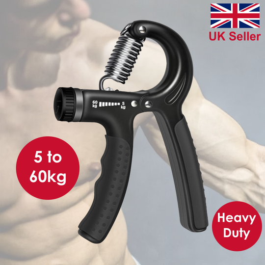 (Hand Grip Strengthener) Hand Grip Strengthener Set Wrist Finger Forearm Exercise Resistance Gripper Kit