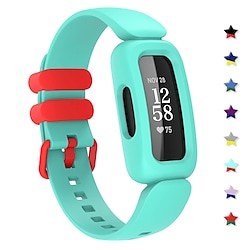 Sport Soft Bands Compatible with Fitbit Ace 3 for Kids, Silicone Waterproof Accessories Sports Watch Strap Replacement for Fitbit Ace 3 and Inspire 2 Boys Girls Lightinthebox