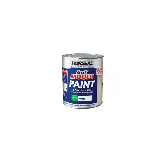 Ronseal AMPWM25L Anti Mould Paint White Matt 2.5 Litre