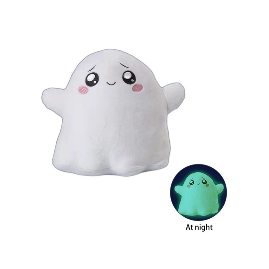 (Ghost) Kawaii Lankybox Luminous Plush Toy Fox Square Box Stone