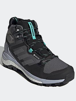 Adidas Terrex Skychaser 2 Mid Gore-Tex Hiking Shoes - Grey/Silver