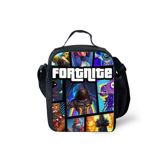 (Style 10) FORTNITE Insulat Lunch Bag School Outdoor box UK