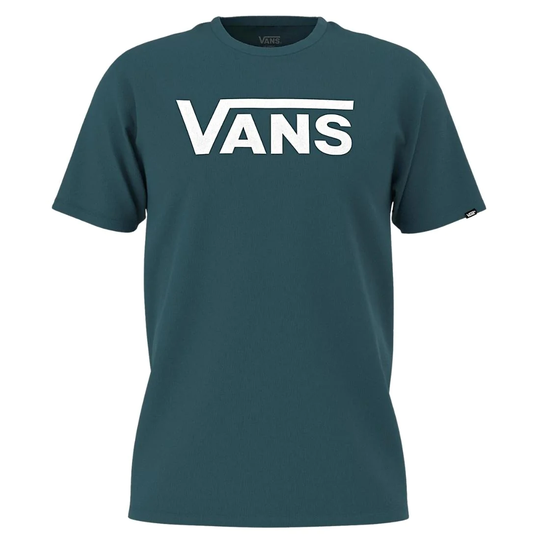 Vans Boys Classic Logo Kids T-Shirt - Deep Teal