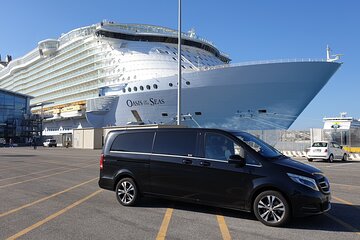 Shared Transfer from Roma or FCO Airport to Civitavecchia port 50 euro/person