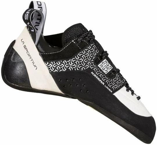 La Sportiva Climbing Shoes Katana Laces Woman White/Black 40