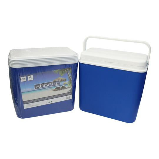 (24 Litre) Cooler Box Large/Small Thermal Camping Cool Box Picnic Insulated Freezer Boxes